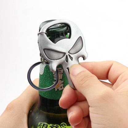 The Punisher Skull Keychain
