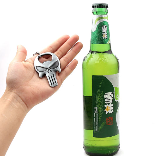 The Punisher Skull Keychain