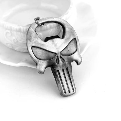 The Punisher Skull Keychain