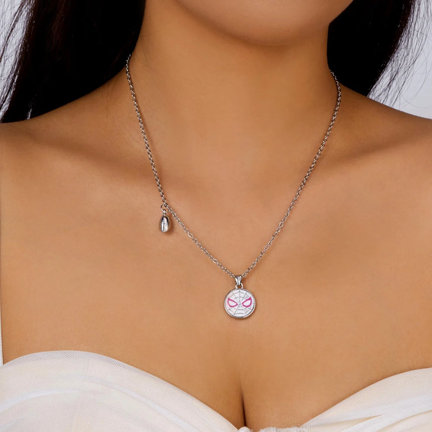 Spiderman Necklace for Bff